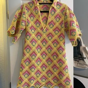 Zara crochet summer dress